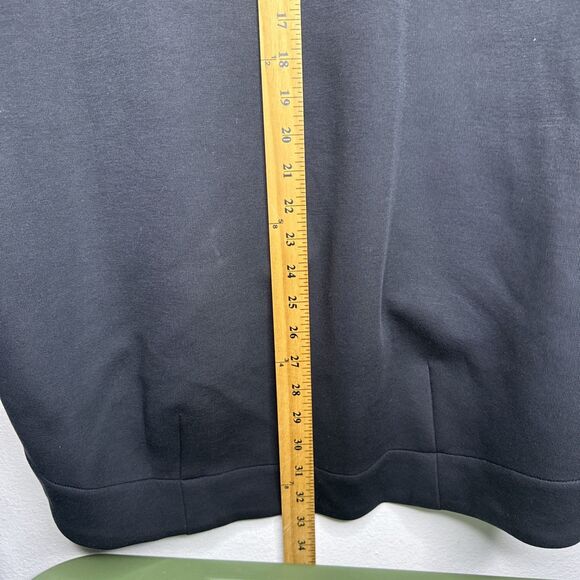 Nike Women's Tech Fleece Oversized Full-Zip Cape Hoodie Black Size Large Jacket - Picture 9 of 11